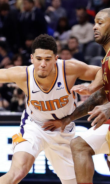 Booker to defend 3-point contest title vs Curry brothers
